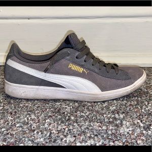 Gray Puma shoes